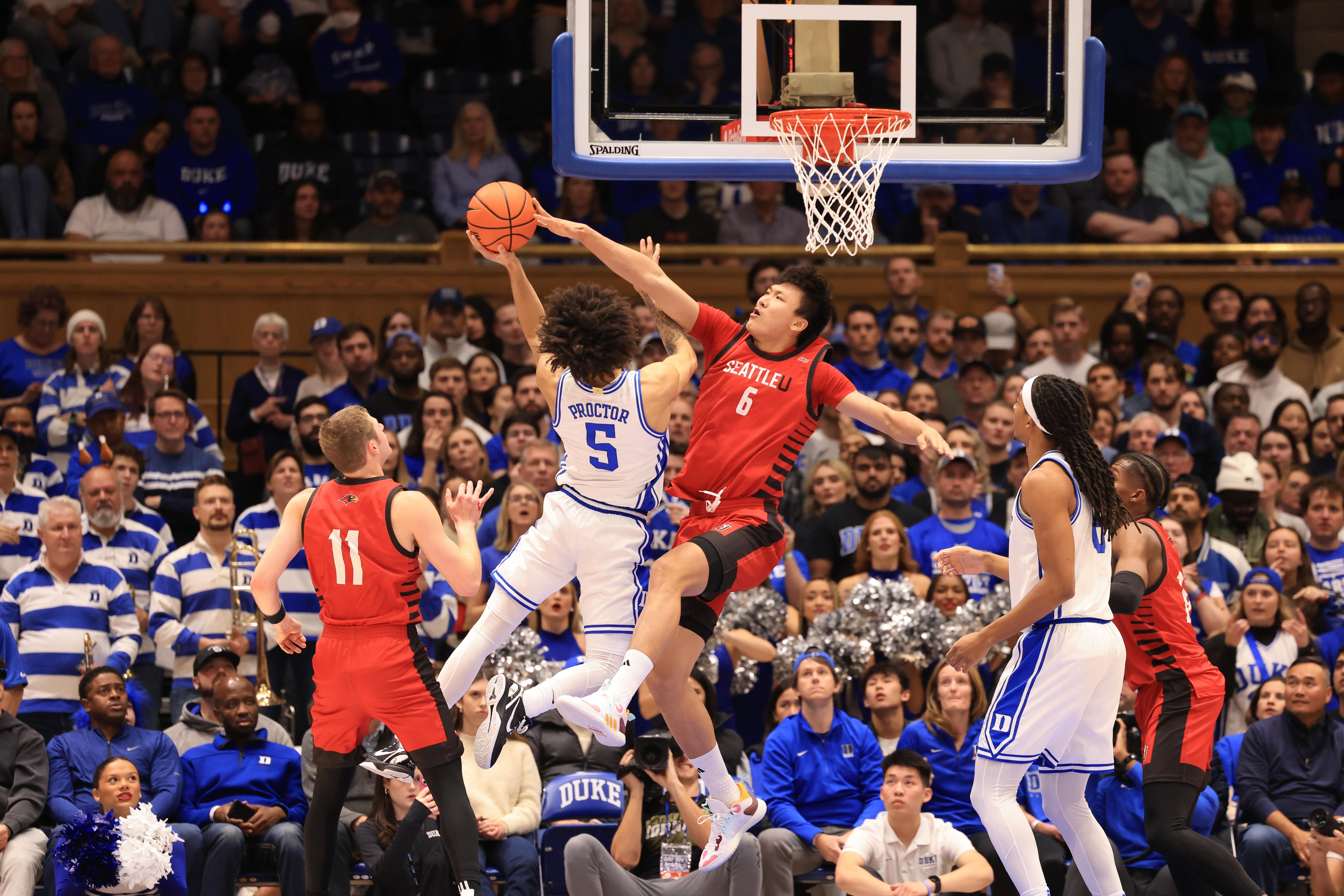 西雅图大学115-60大胜对手 淡厚然7中5拿12分4板 吕俊锡5分2板2助