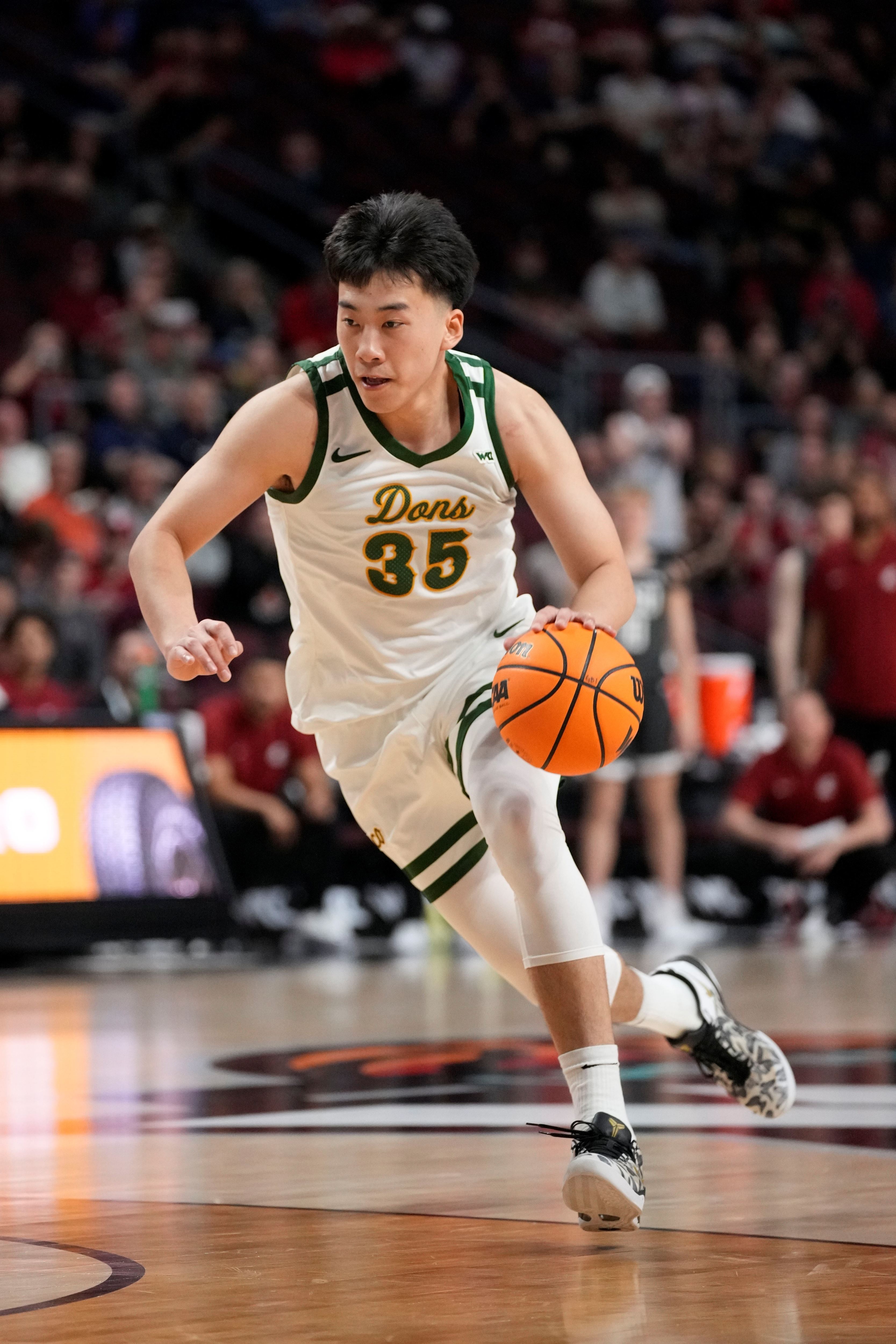 状态一般！NCAA-王俊杰6中2拿到7分3篮板2助攻 旧金山大学告负