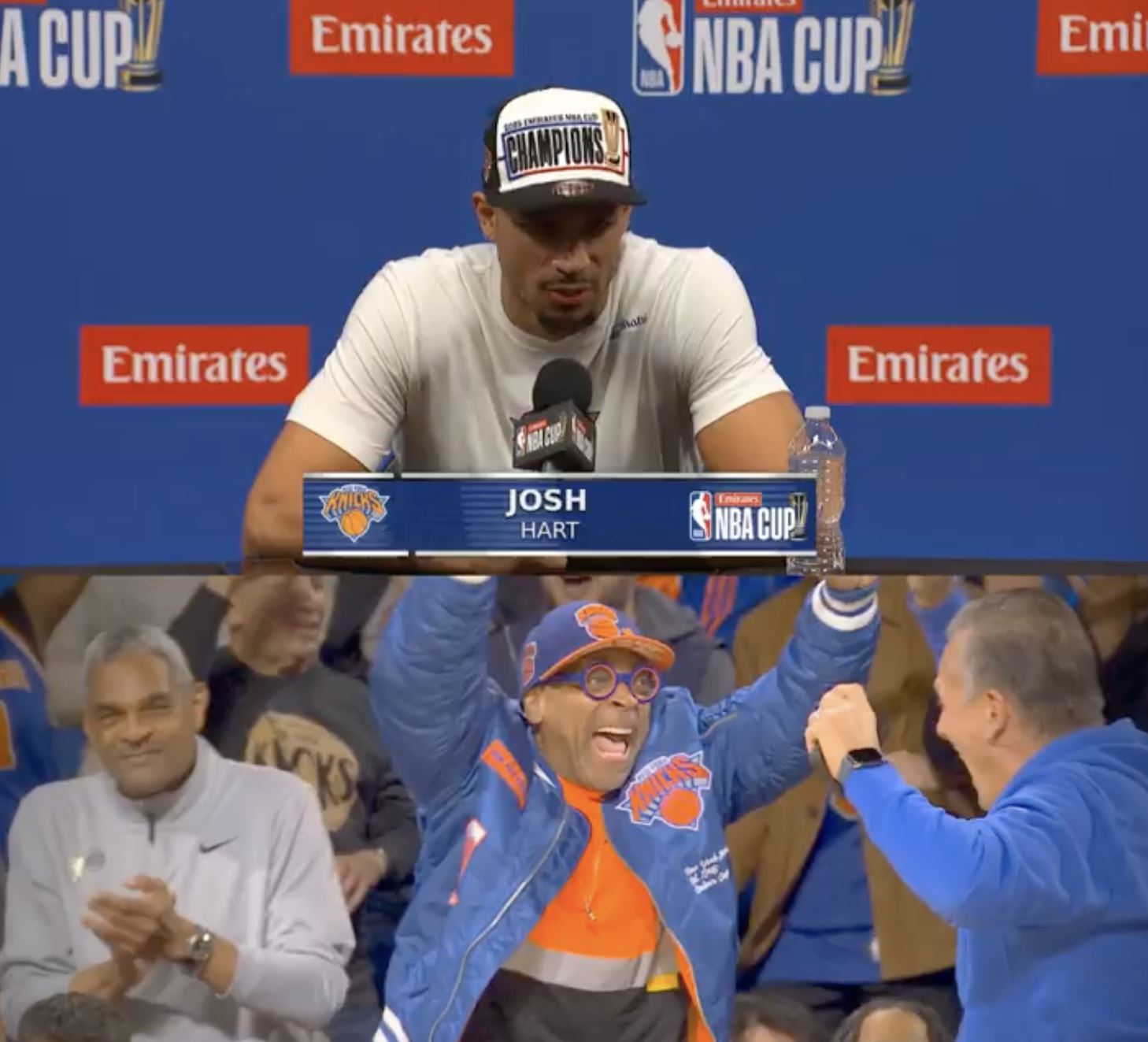 [流言板]哈特谈斯派克-李：他就是我们自己人，我们感激他，也深爱他-NBA新闻